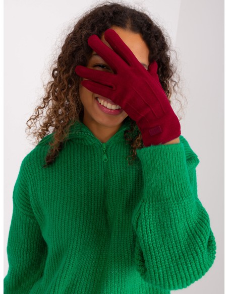 Rękawiczki-AT-RK-8502A.97-bordowy