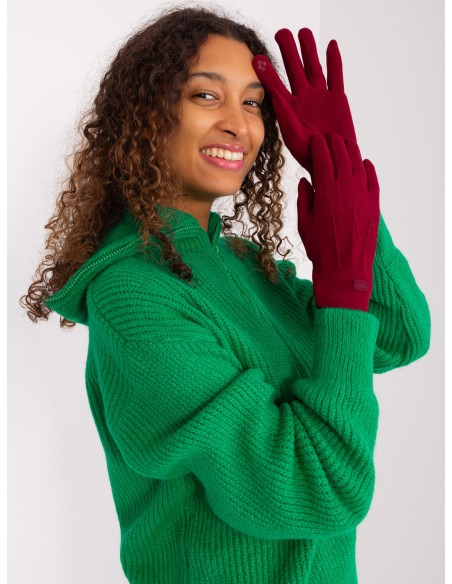 Rękawiczki-AT-RK-8502A.97-bordowy