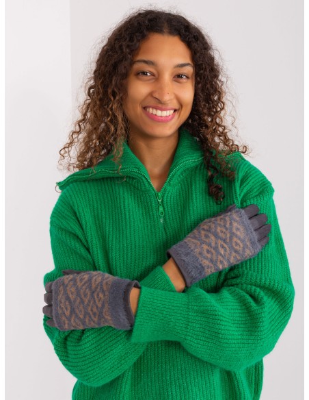 Rękawiczki-AT-RK-2310.91-ciemny szary