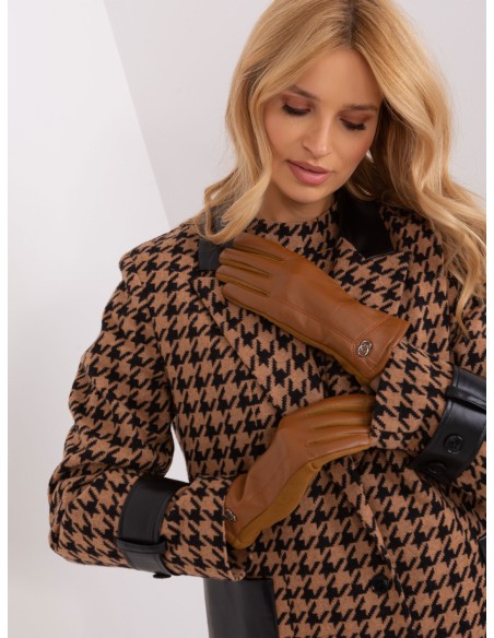 Rękawiczki-AT-RK-239801.11-jasny brązowy