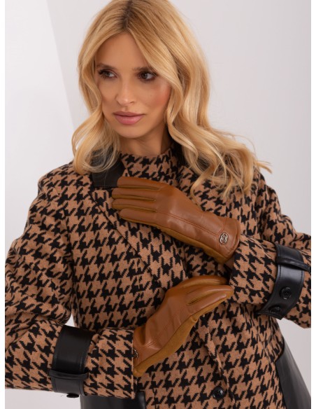 Rękawiczki-AT-RK-239801.11-jasny brązowy