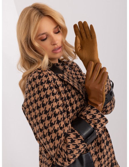 Rękawiczki-AT-RK-239801.11-jasny brązowy