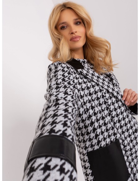 Marynarka-LK-MA-509511.99-biało-czarny