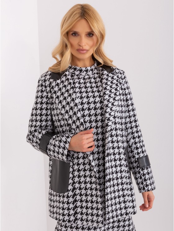 Marynarka-LK-MA-509511.99-biało-czarny 2