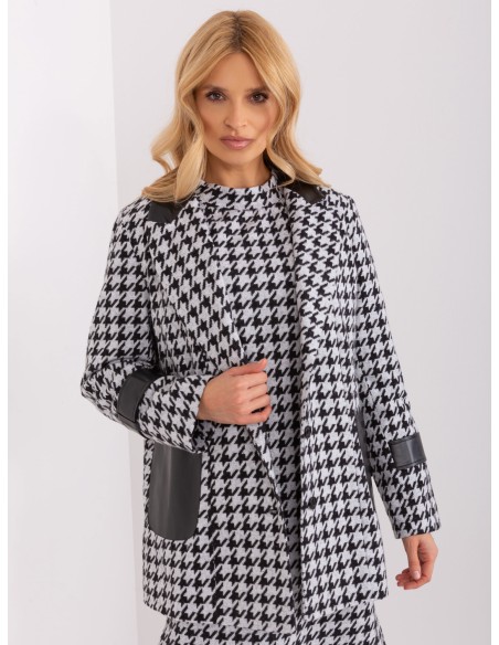 Marynarka-LK-MA-509511.99-biało-czarny