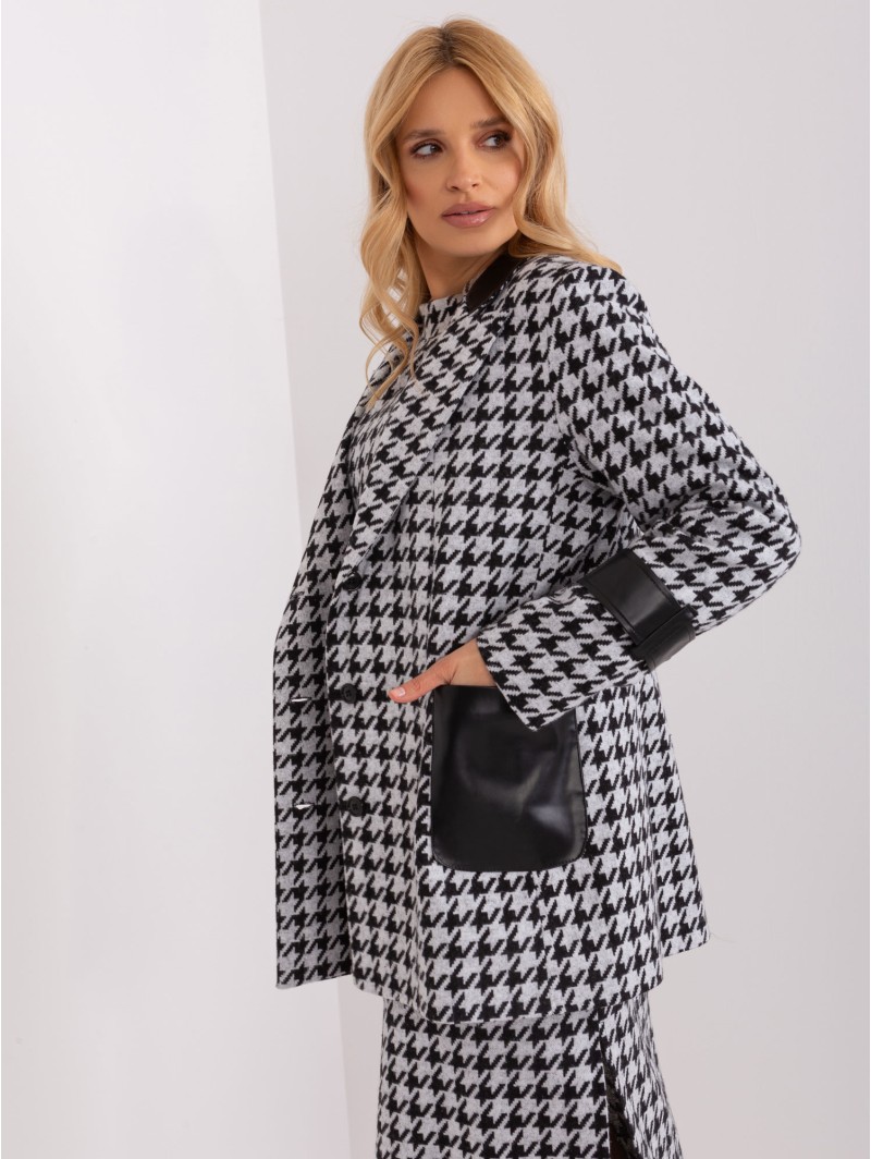 Marynarka-LK-MA-509511.99-biało-czarny