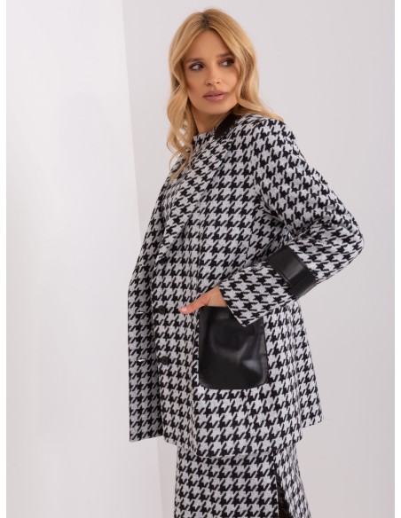 Marynarka-LK-MA-509511.99-biało-czarny