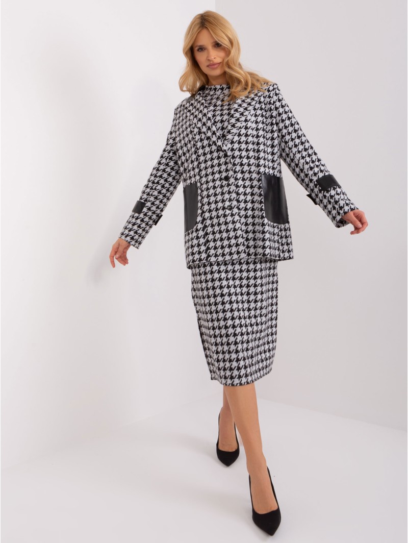 Marynarka-LK-MA-509511.99-biało-czarny