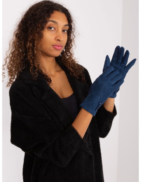 Rękawiczki-AT-RK-239302.10X-ciemny niebieski