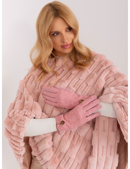 Rękawiczki-AT-RK-239502.77-jasny różowy