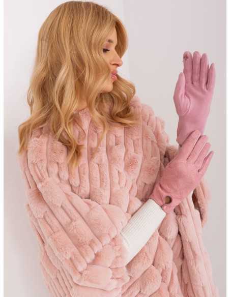 Rękawiczki-AT-RK-239502.77-jasny różowy