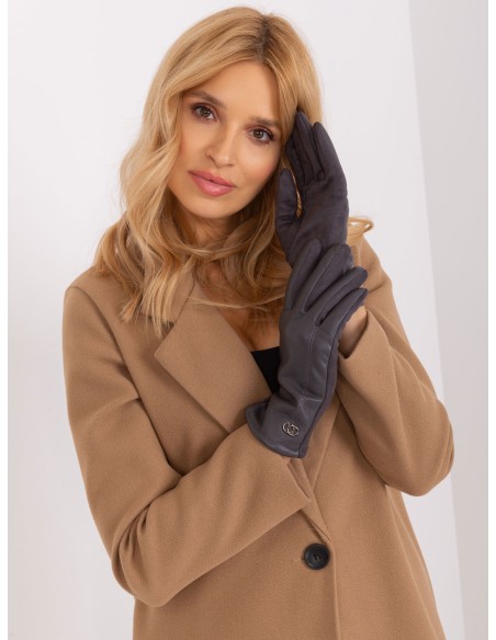 Rękawiczki-AT-RK-239801.11-ciemny szary