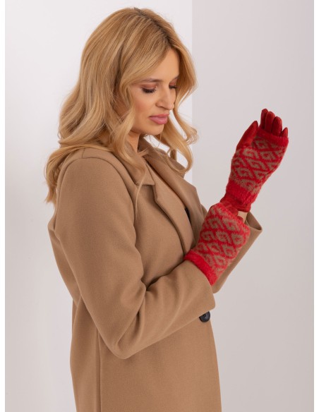 Rękawiczki-AT-RK-2310.88-ciemny pomarańczowy