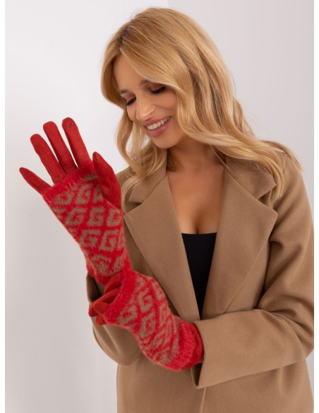 Rękawiczki-AT-RK-2310.88-ciemny pomarańczowy