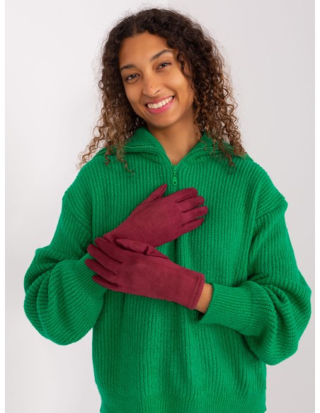 Rękawiczki-AT-RK-2370.95-bordowy