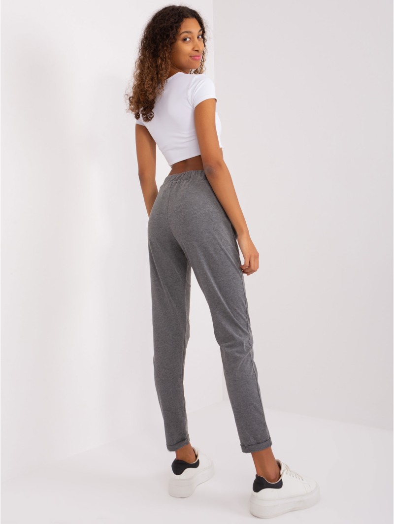 Spodnie dresowe-RV-DR-9260.61-ciemny szary Spodnie dresowe-RV-DR-9260.61-ciemny szary