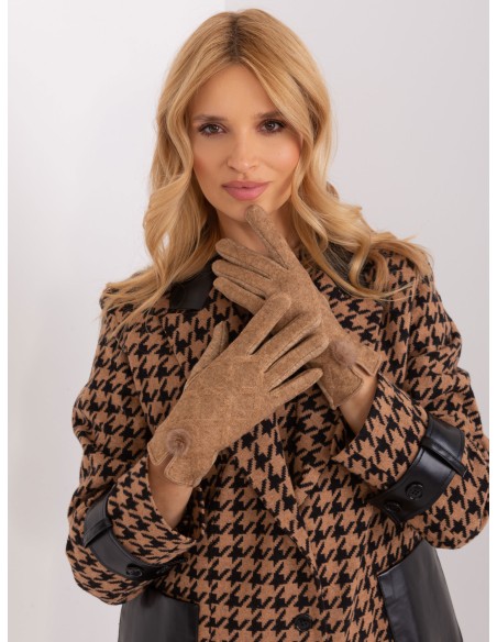 Rękawiczki-AT-RK-239506.98-camelowy