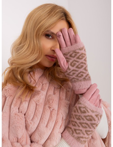 Rękawiczki-AT-RK-2310.91-jasny różowy