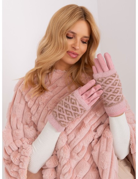 Rękawiczki-AT-RK-2310.91-jasny różowy