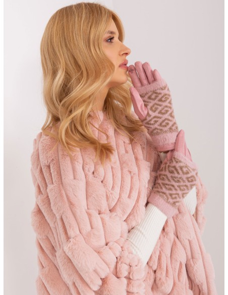 Rękawiczki-AT-RK-2310.91-jasny różowy