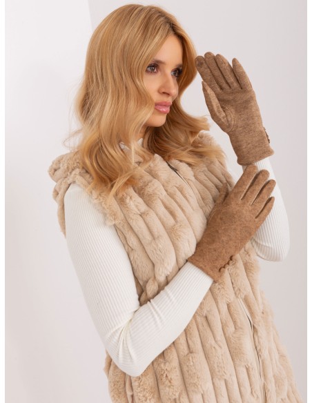 Rękawiczki-AT-RK-239302.10X-camelowy