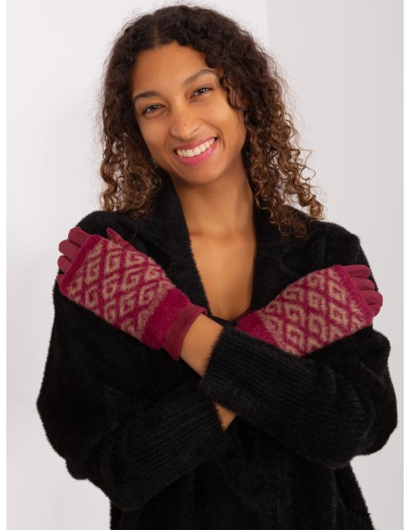 Rękawiczki-AT-RK-2310.91-bordowy