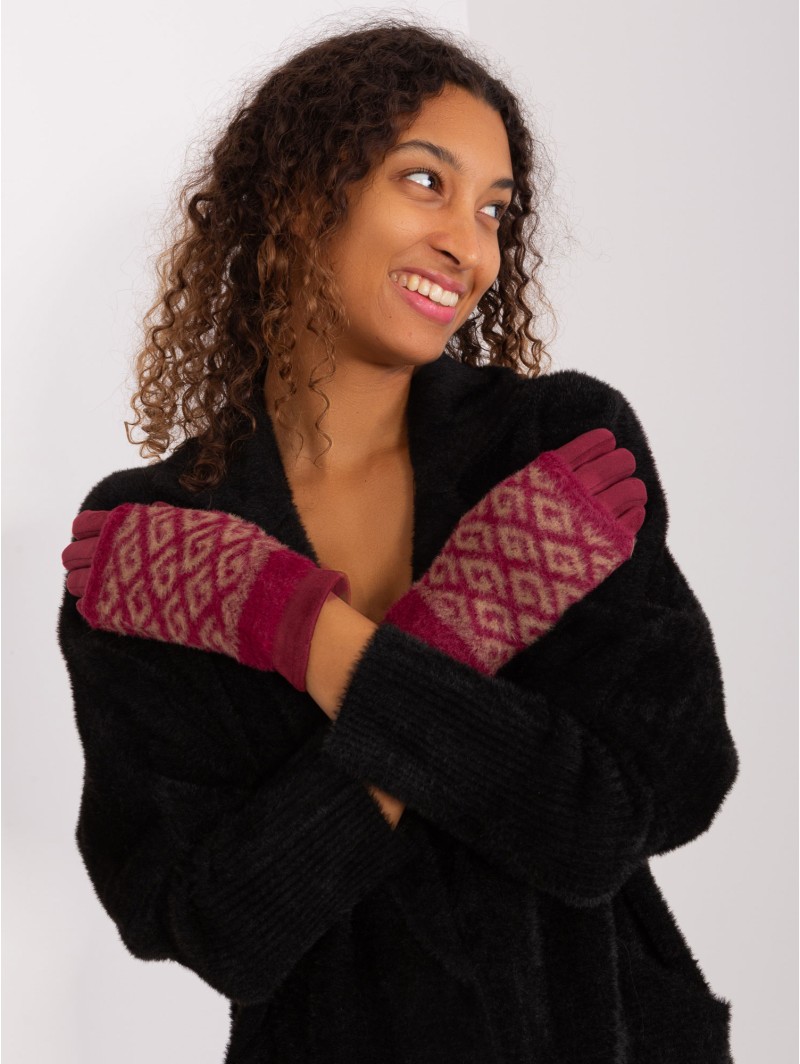 Rękawiczki-AT-RK-2310.91-bordowy