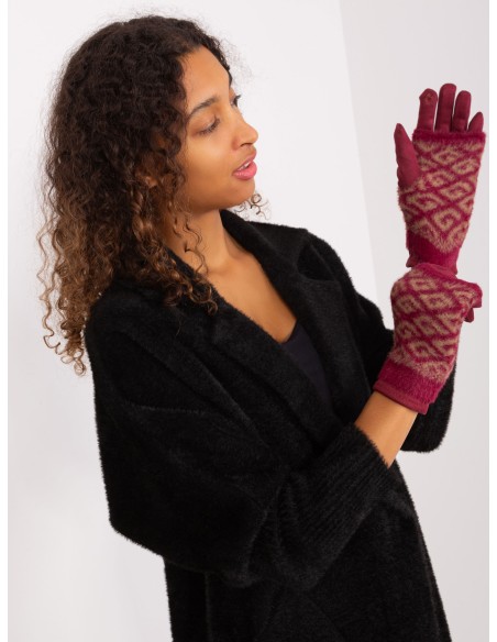 Rękawiczki-AT-RK-2310.91-bordowy