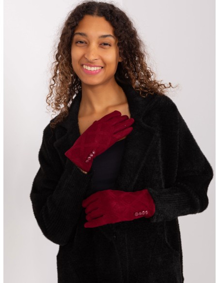 Rękawiczki-AT-RK-239302.10X-bordowy