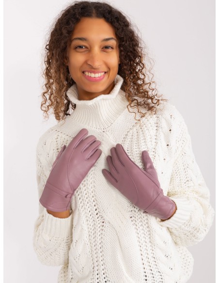 Rękawiczki-AT-RK-239802.28-fioletowy