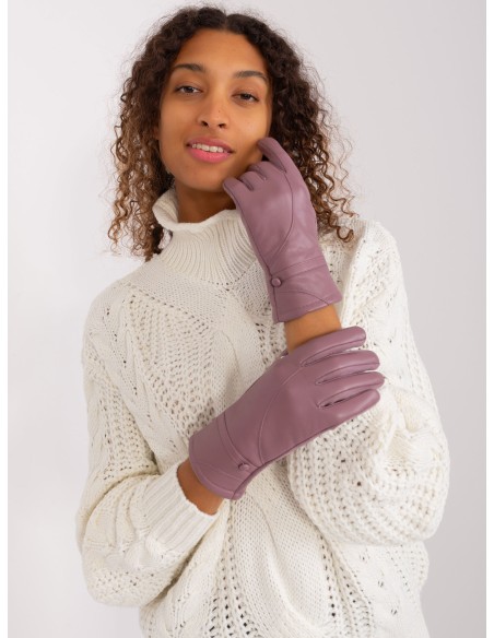 Rękawiczki-AT-RK-239802.28-fioletowy