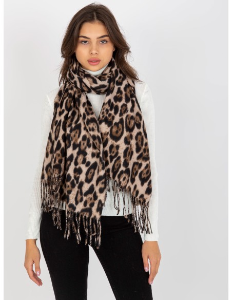 Szalik-AT-SZ-1-892.39P-czarno-beżowy