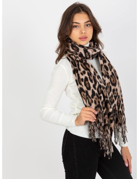 Szalik-AT-SZ-1-892.39P-czarno-beżowy