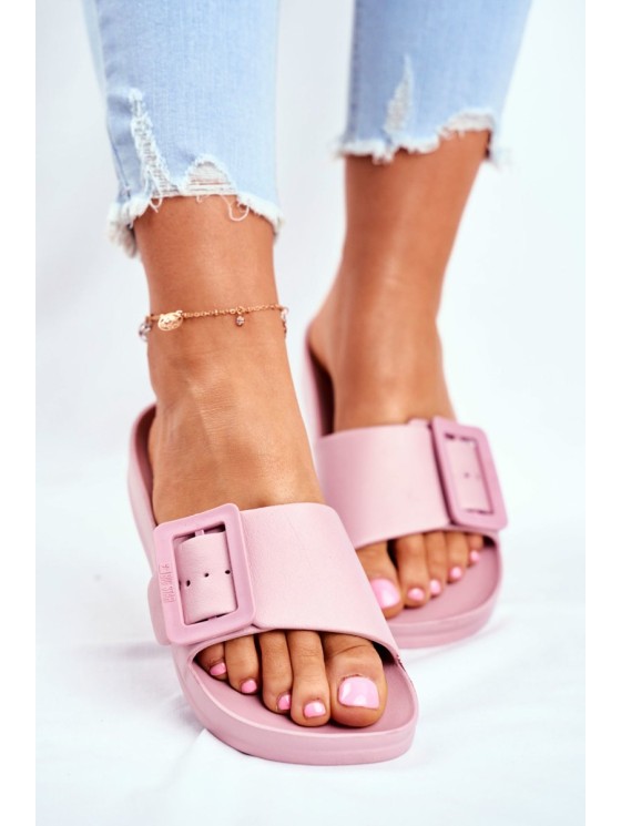 Women's Slides Big Star Pink FF274A389
