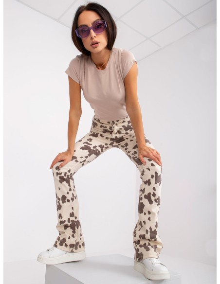 T-shirt-RV-TS-4623.10-beżowy