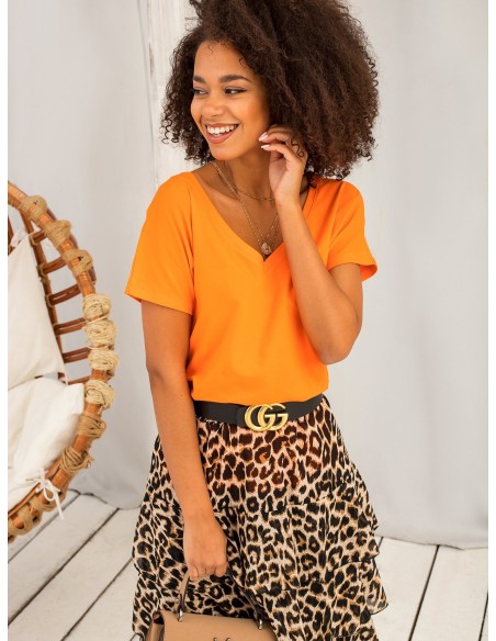 T-shirt-RV-TS-4832.39P-pomarańczowy