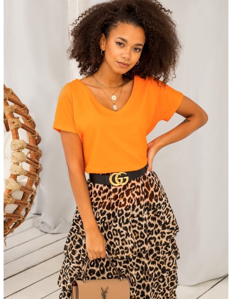 T-shirt-RV-TS-4832.39P-pomarańczowy