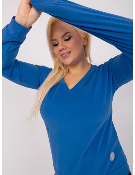 Bluzka-RV-BZ-9259.97-ciemny niebieski