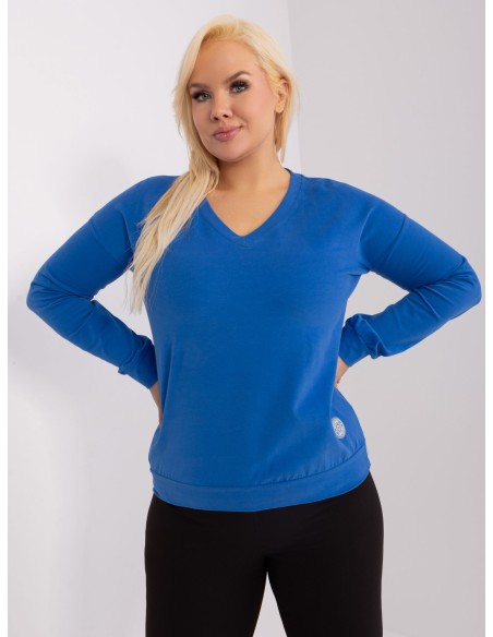 Bluzka-RV-BZ-9259.97-ciemny niebieski