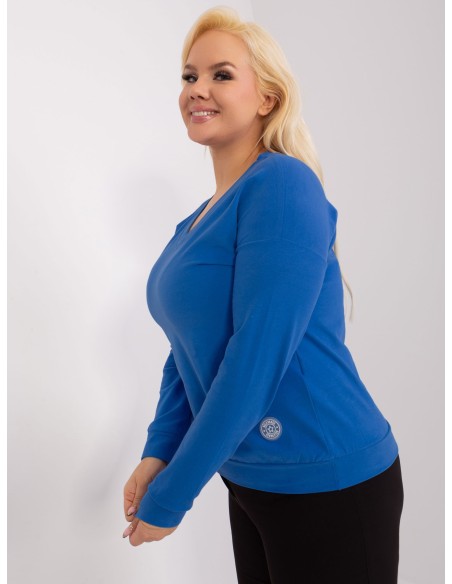 Bluzka-RV-BZ-9259.97-ciemny niebieski