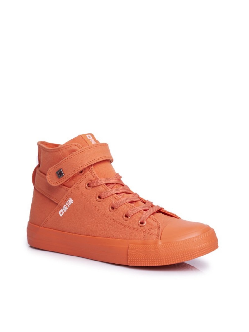 Women's High Sneakers Big Star FF274583 Orange