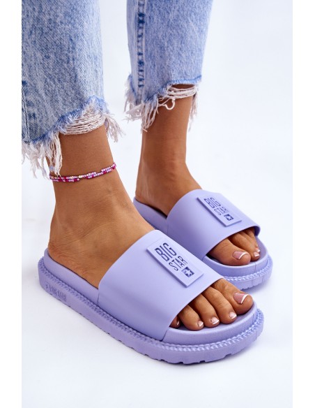 Women's Slippers Big Star LL274431 Light purple
