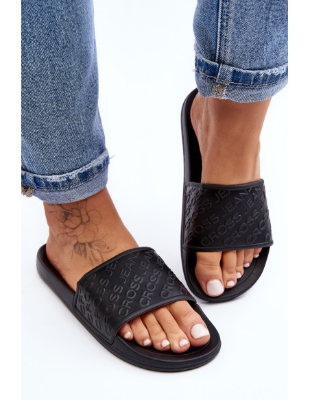 Women's Slippers Cross Jeans FF2R4153C Black