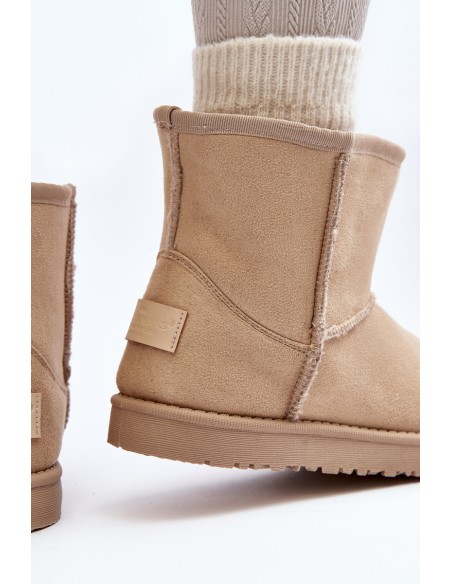 Women's Snow Boots Cross Jeans MM2R4023C Beige