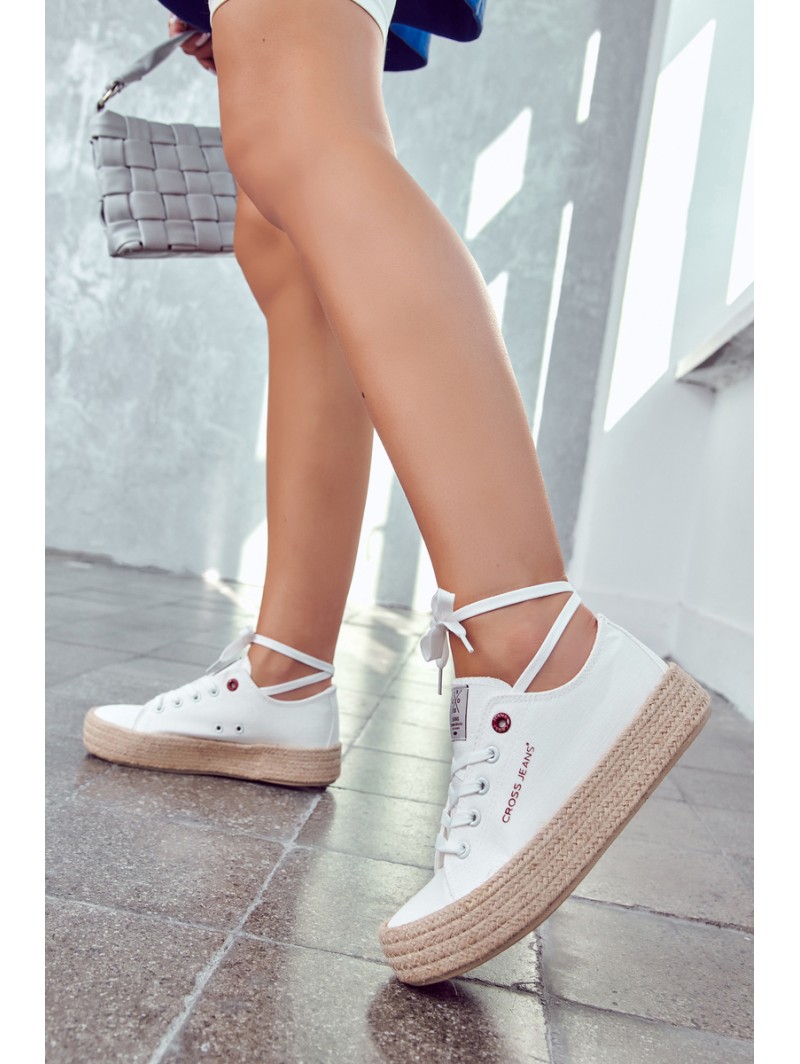 Sport Shoes Espadrilles Cross Jeans JJ2R4005C White