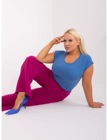 T-shirt-RV-TS-4833.29-ciemny niebieski