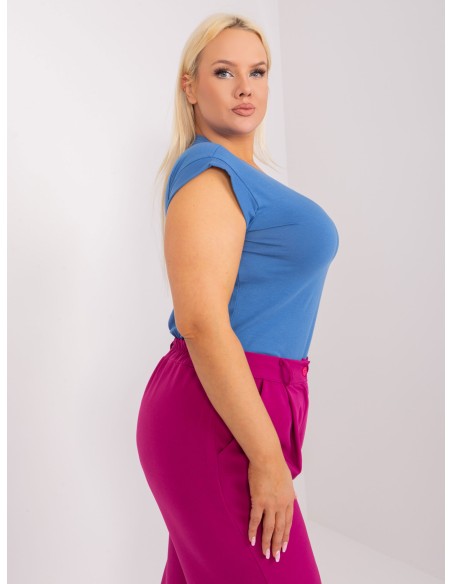 T-shirt-RV-TS-4833.29-ciemny niebieski