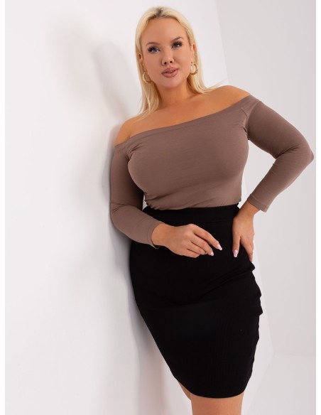 Bluzka-RV-BZ-4692.29-jasny brązowy