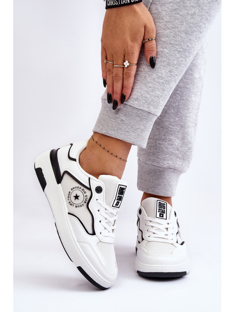 Women's Sports Shoes Big Star LL274440 Black and white