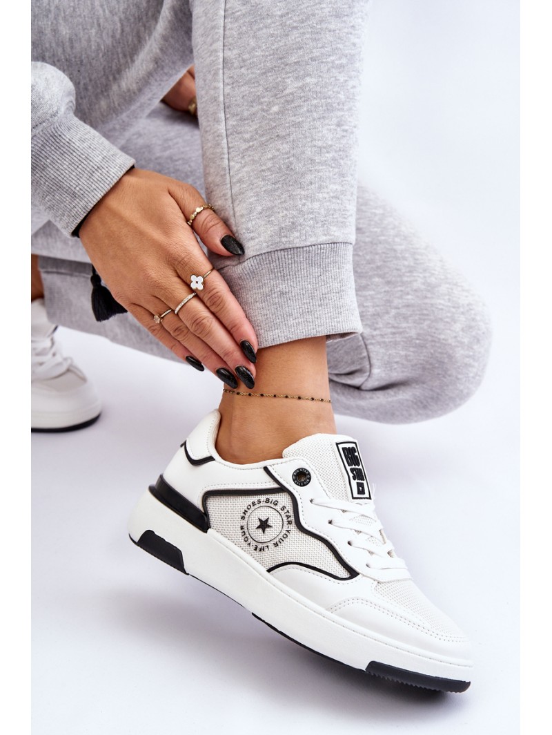 Women's Sports Shoes Big Star LL274440 Black and white